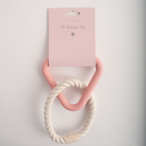 Pet Triangle Tug - PINK